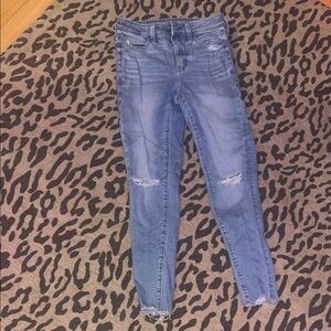 American Eagle Super High Rise Womens Jeans